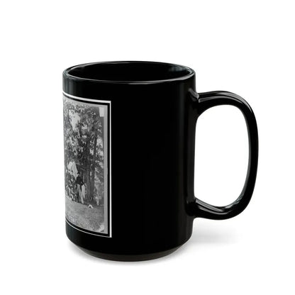 Officers Of U.S. Horse Artillery Brigade, Near Culpeper, Va., September, 1863 (U.S. Civil War) Black Coffee Mug - Go Mug Yourself