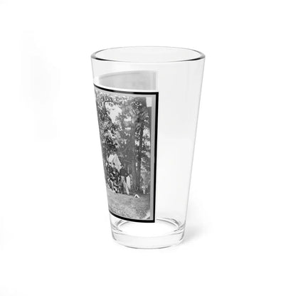 Officers Of U.S. Horse Artillery Brigade, Near Culpeper, Va., September, 1863 (U.S. Civil War) Pint Glass 16oz - Go Mug Yourself