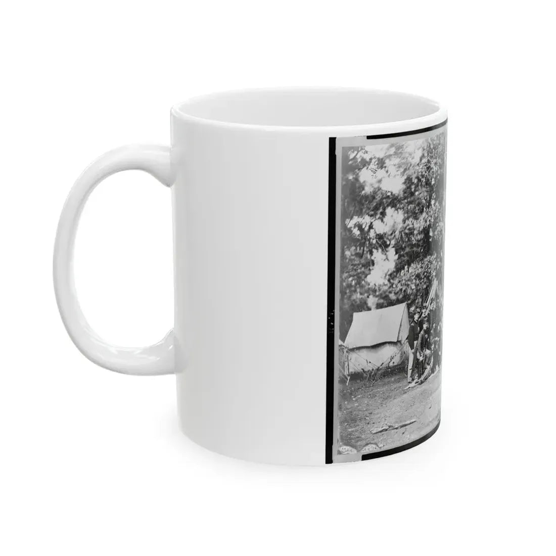 Officers Of U.S. Horse Artillery Brigade, Near Culpeper, Va., September, 1863 (U.S. Civil War) White Coffee Mug - Go Mug Yourself