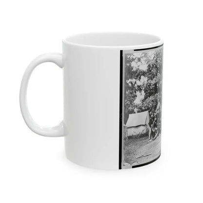Officers Of U.S. Horse Artillery Brigade, Near Culpeper, Va., September, 1863 (U.S. Civil War) White Coffee Mug - Go Mug Yourself