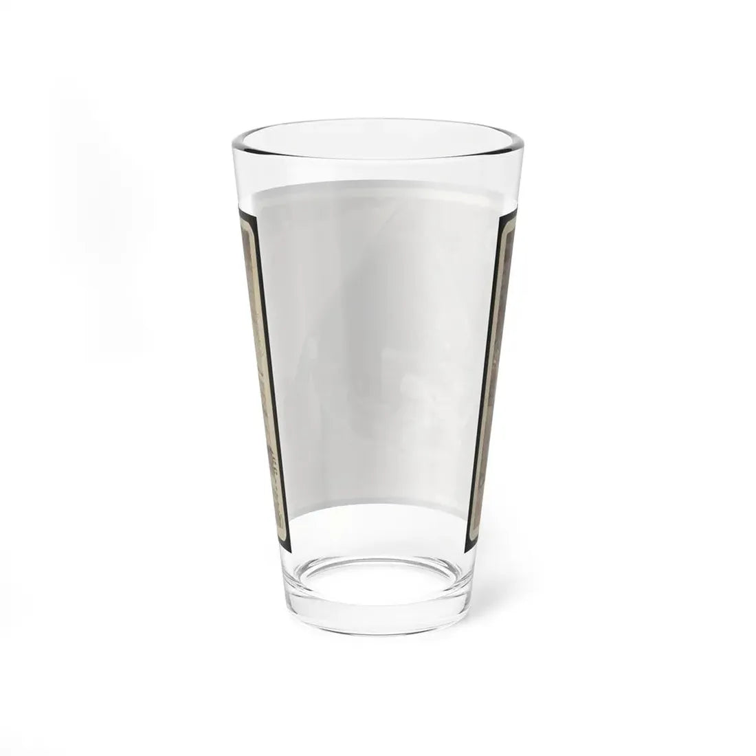 Officers Relaxing Outside A Tent (U.S. Civil War) Pint Glass 16oz - Go Mug Yourself