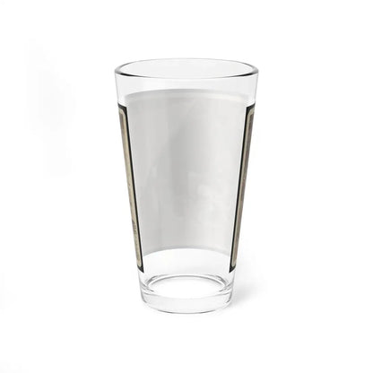 Officers Relaxing Outside A Tent (U.S. Civil War) Pint Glass 16oz - Go Mug Yourself