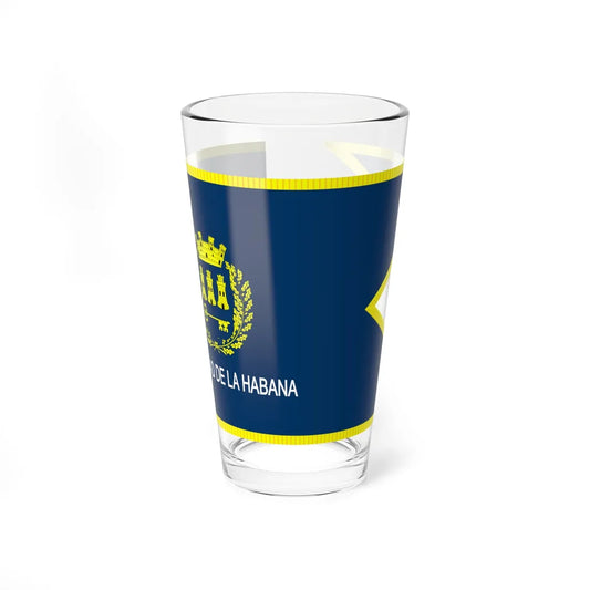 Official flag of Havana Cuba (Cuba) Pint Glass 16oz 16oz - Go Mug Yourself