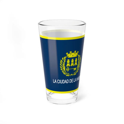 Official flag of Havana Cuba (Cuba) Pint Glass 16oz - Go Mug Yourself