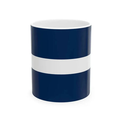 Official flag of Latgale (Latvia) White Coffee Mug 11oz - Go Mug Yourself