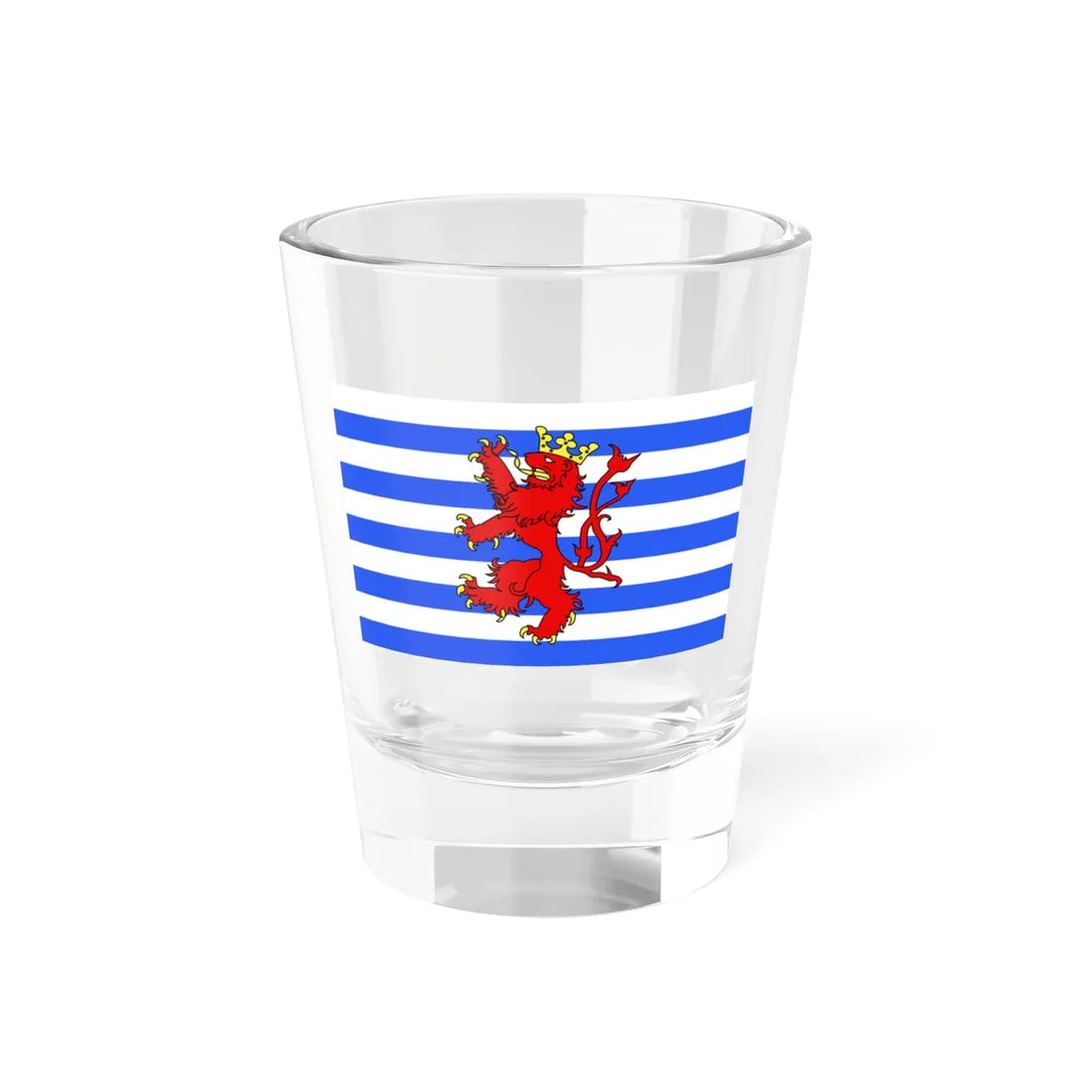 Official flag of the Arelerland (Belgium) Shot Glass 1.5oz 1.5oz - Go Mug Yourself