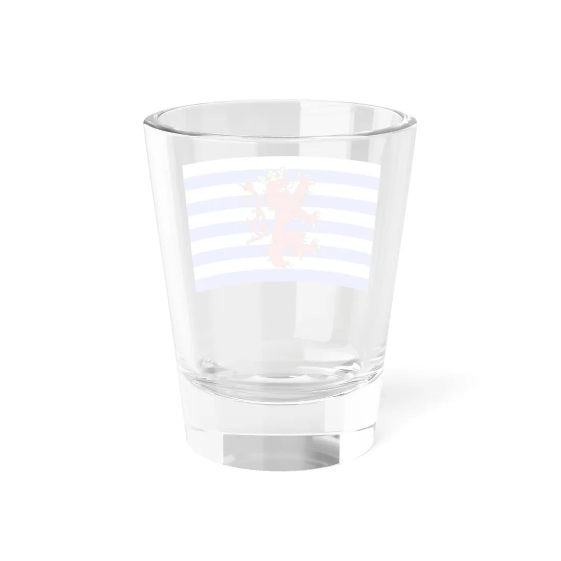 Official flag of the Arelerland (Belgium) Shot Glass 1.5oz - Go Mug Yourself
