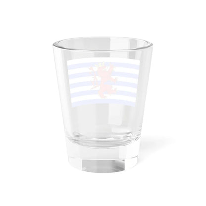 Official flag of the Arelerland (Belgium) Shot Glass 1.5oz - Go Mug Yourself