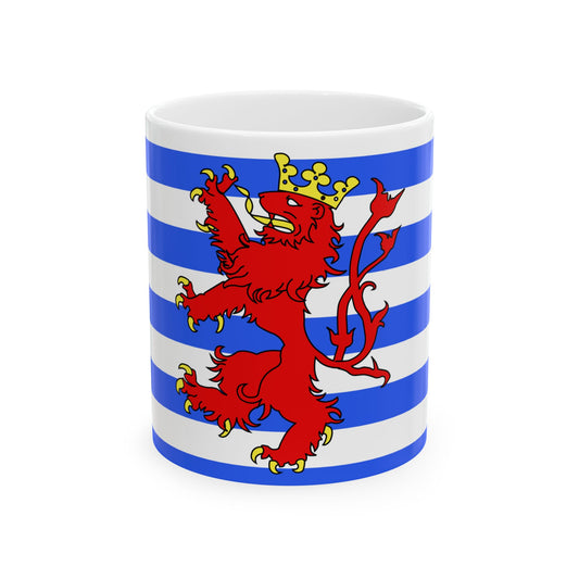 Official flag of the Arelerland (Belgium) White Coffee Mug-11oz-Go Mug Yourself
