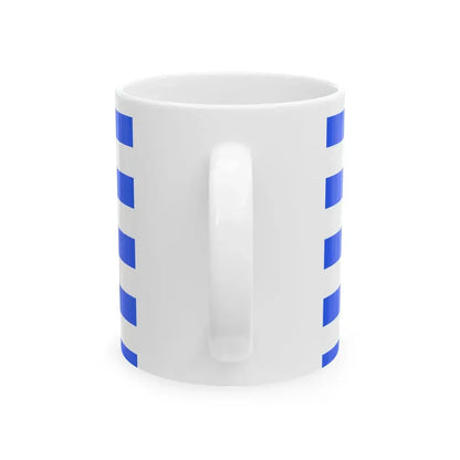 Official flag of the Arelerland (Belgium) White Coffee Mug - Go Mug Yourself