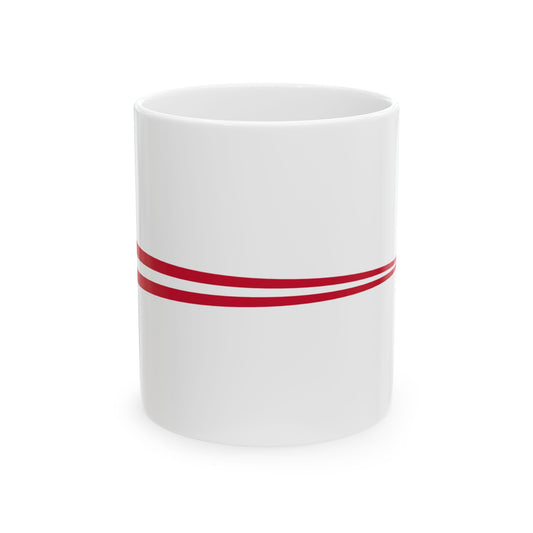 Offizierswimpel Austria (Austria) White Coffee Mug-11oz-Go Mug Yourself