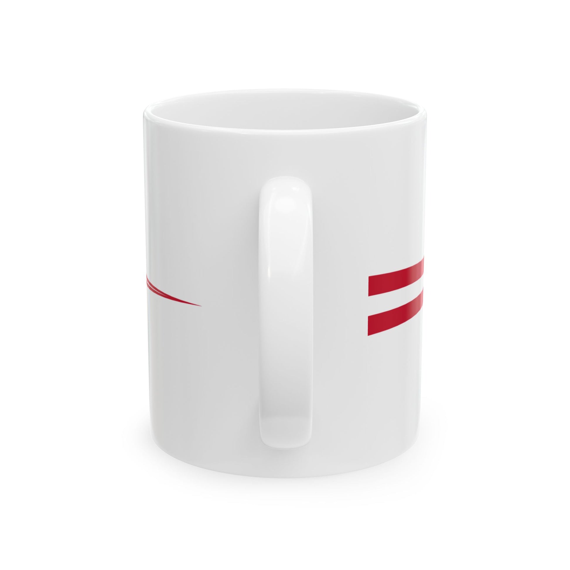 Offizierswimpel Austria (Austria) White Coffee Mug-Go Mug Yourself