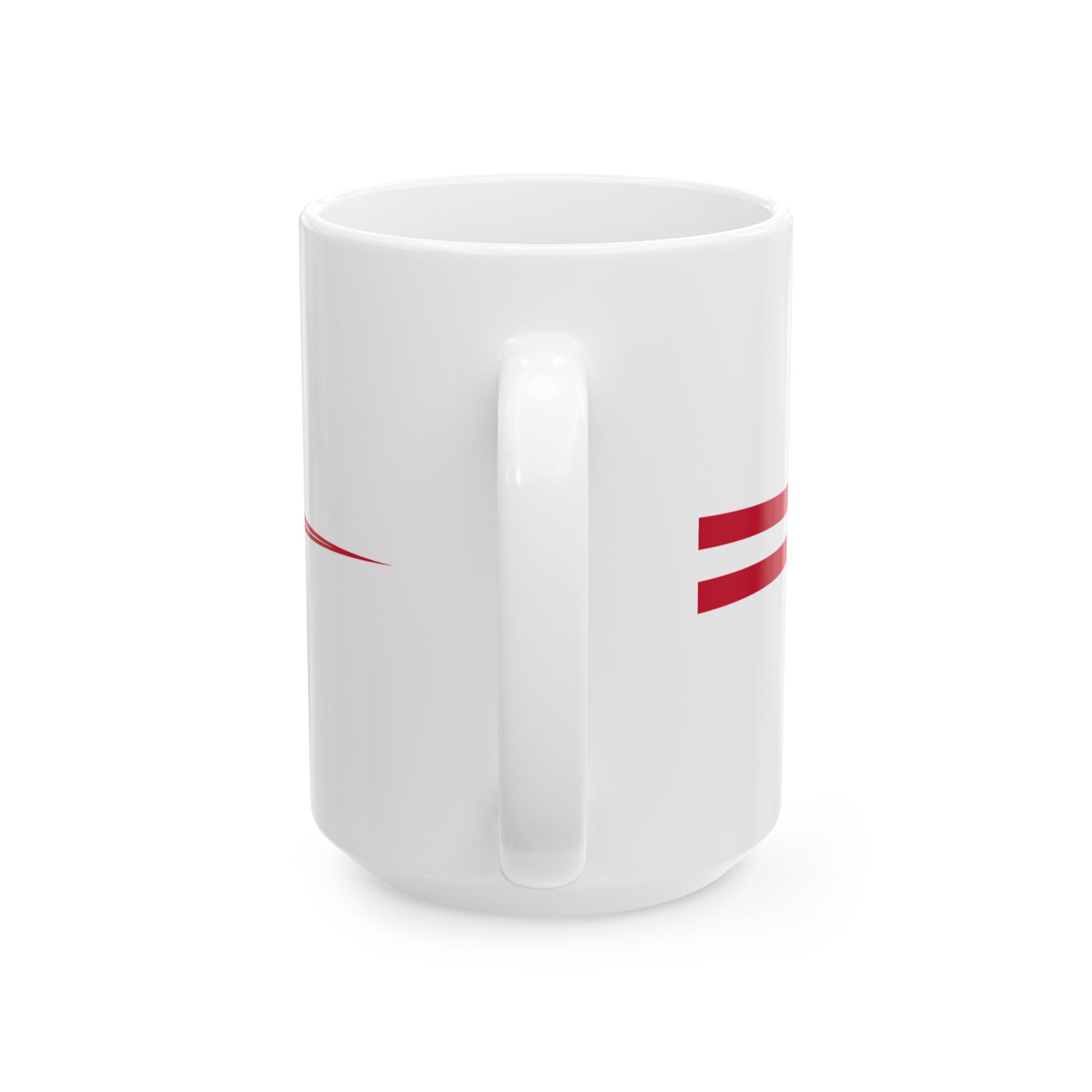 Offizierswimpel Austria (Austria) White Coffee Mug-Go Mug Yourself