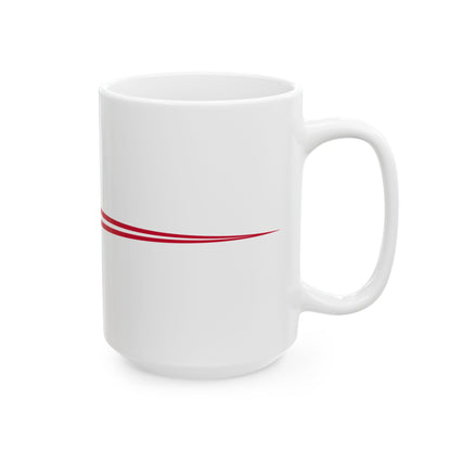 Offizierswimpel Austria (Austria) White Coffee Mug-Go Mug Yourself