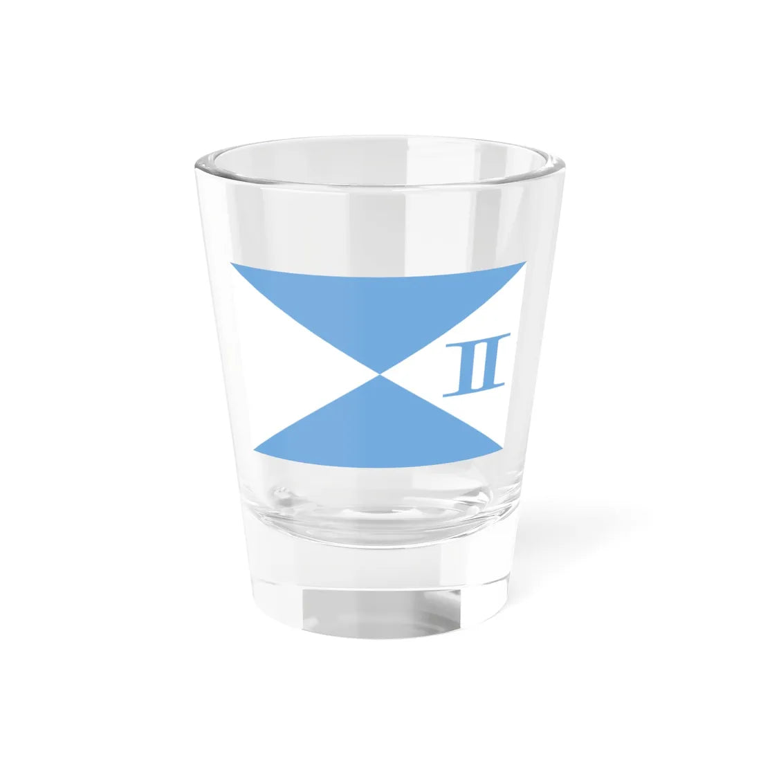 Oficial al mando de un ala FAA bandera (Argentina) Shot Glass 1.5oz 1.5oz - Go Mug Yourself