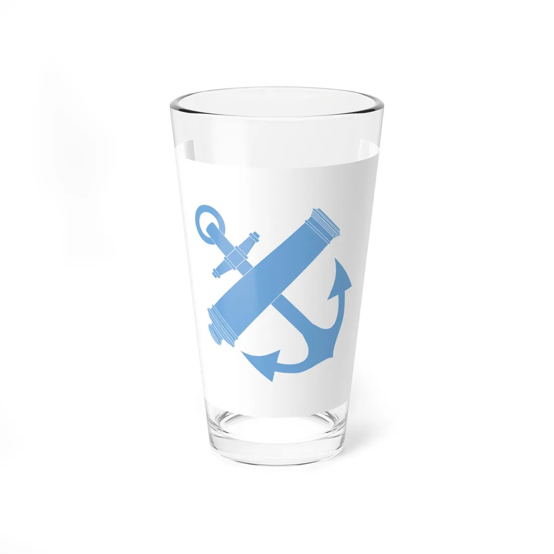 Oficial bandera sin comando infantería armada Argentina bandera (Argentina) Pint Glass 16oz 16oz - Go Mug Yourself