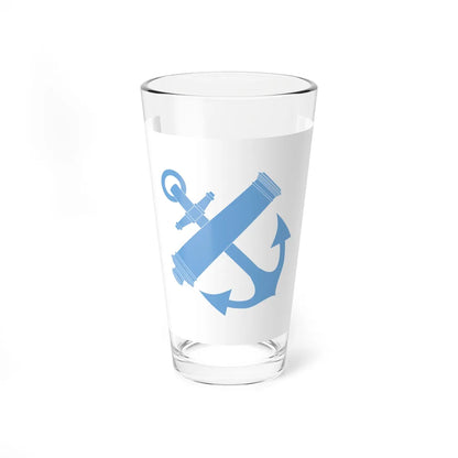 Oficial bandera sin comando infantería armada Argentina bandera (Argentina) Pint Glass 16oz 16oz - Go Mug Yourself