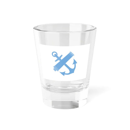 Oficial bandera sin comando infantería armada Argentina bandera (Argentina) Shot Glass 1.5oz 1.5oz - Go Mug Yourself