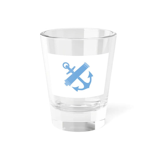 Oficial bandera sin comando infantería armada Argentina bandera (Argentina) Shot Glass 1.5oz 1.5oz - Go Mug Yourself