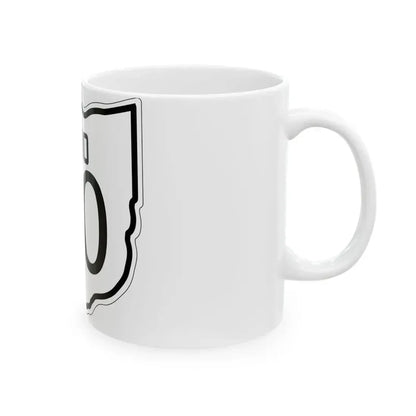 OH-00 1927 template (Ohio) (Road Sign) White Coffee Mug - Go Mug Yourself