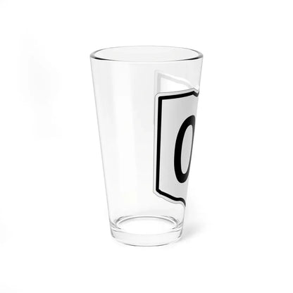 OH-00 1960 template (Ohio) (Road Sign) Pint Glass 16oz - Go Mug Yourself