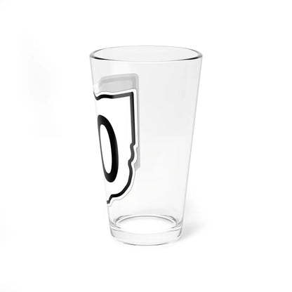 OH-00 1960 template (Ohio) (Road Sign) Pint Glss 16oz - Go Mug Yourself