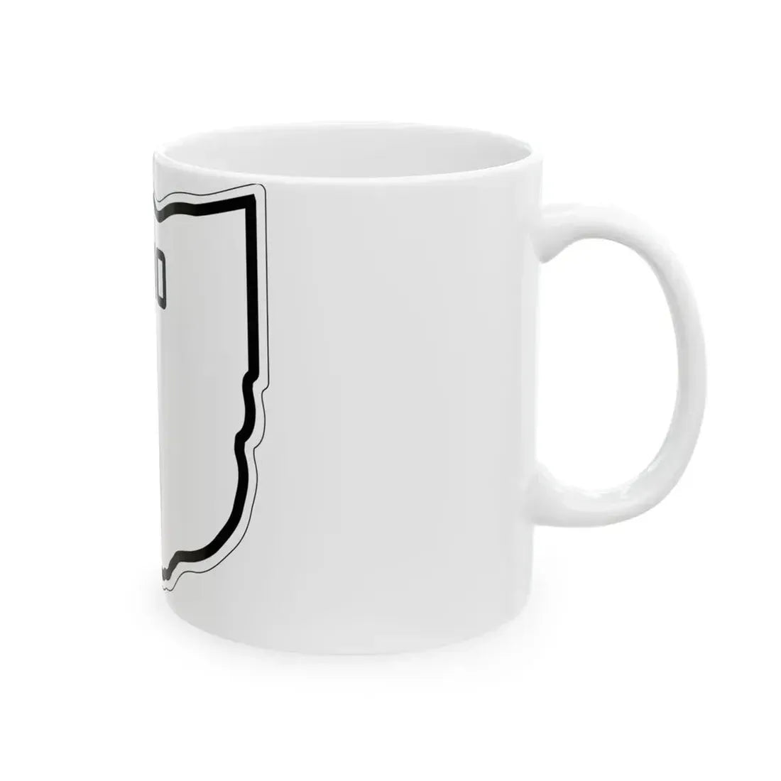 OH-1 1927 (Ohio) (Road Sign) White Coffee Mug - Go Mug Yourself