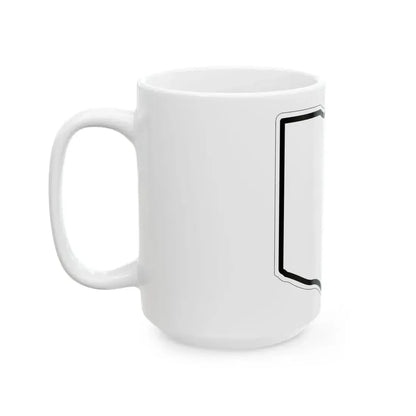 OH-1 1960 (Ohio) (Road Sign) White Coffee Mug - Go Mug Yourself