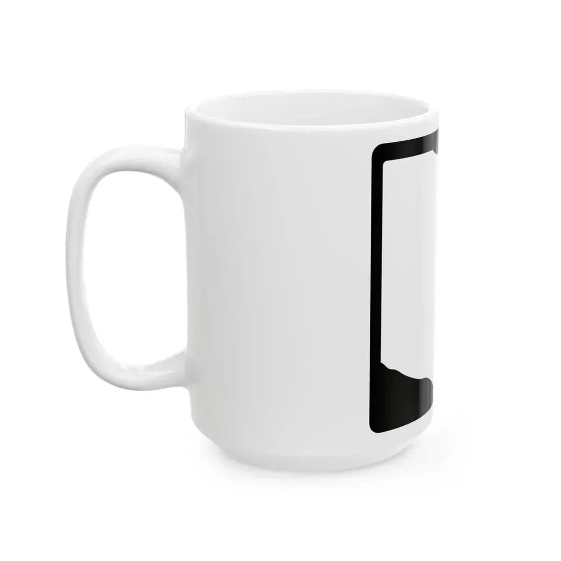OH-1 (Ohio) (Road Sign) White Coffee Mug - Go Mug Yourself