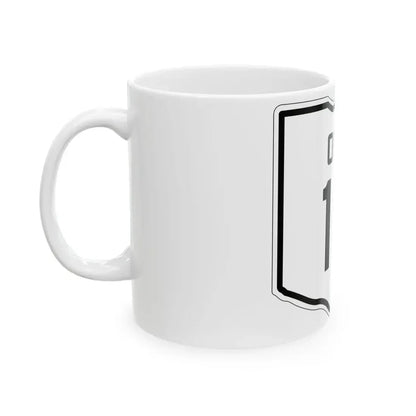OH-10 1927 (Ohio) (Road Sign) White Coffee Mug - Go Mug Yourself
