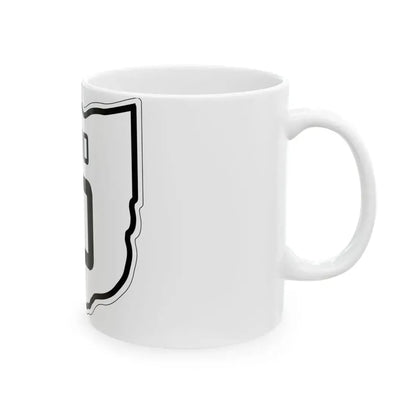 OH-10 1927 (Ohio) (Road Sign) White Coffee Mug - Go Mug Yourself