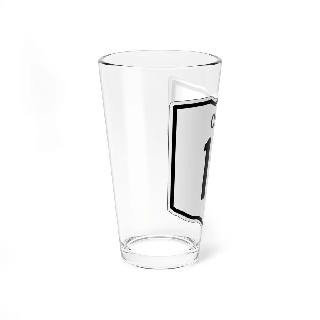 OH-10 1948 (Ohio) (Road Sign) Pint Glss 16oz - Go Mug Yourself