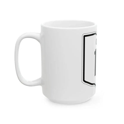 OH-10 1948 (Ohio) (Road Sign) White Coffee Mug - Go Mug Yourself