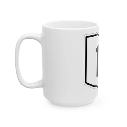OH-10 1960 (Ohio) (Road Sign) White Coffee Mug - Go Mug Yourself