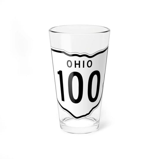 OH-100 1948 (Ohio) (Road Sign) Pint Glss 16oz 16oz - Go Mug Yourself