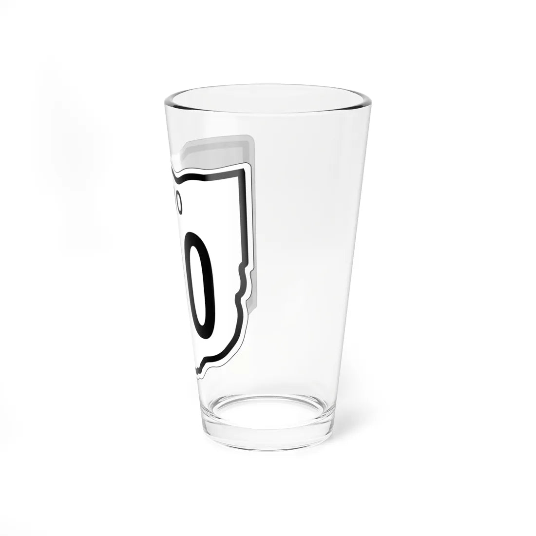 OH-100 1948 (Ohio) (Road Sign) Pint Glss 16oz - Go Mug Yourself