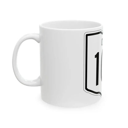 OH-100 1948 (Ohio) (Road Sign) White Coffee Mug - Go Mug Yourself