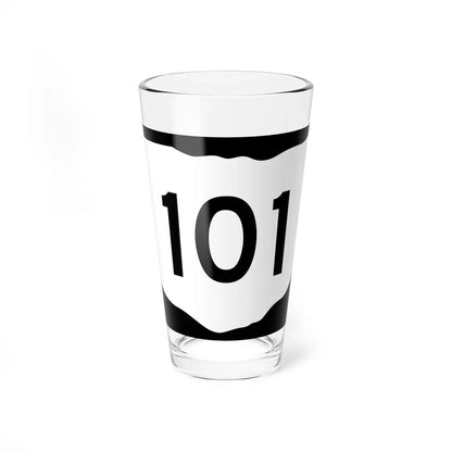 OH-101 (Ohio) (Road Sign) Pint Glass 16oz 16oz - Go Mug Yourself