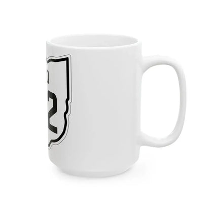 OH-102 1927 (Ohio) (Road Sign) White Coffee Mug - Go Mug Yourself