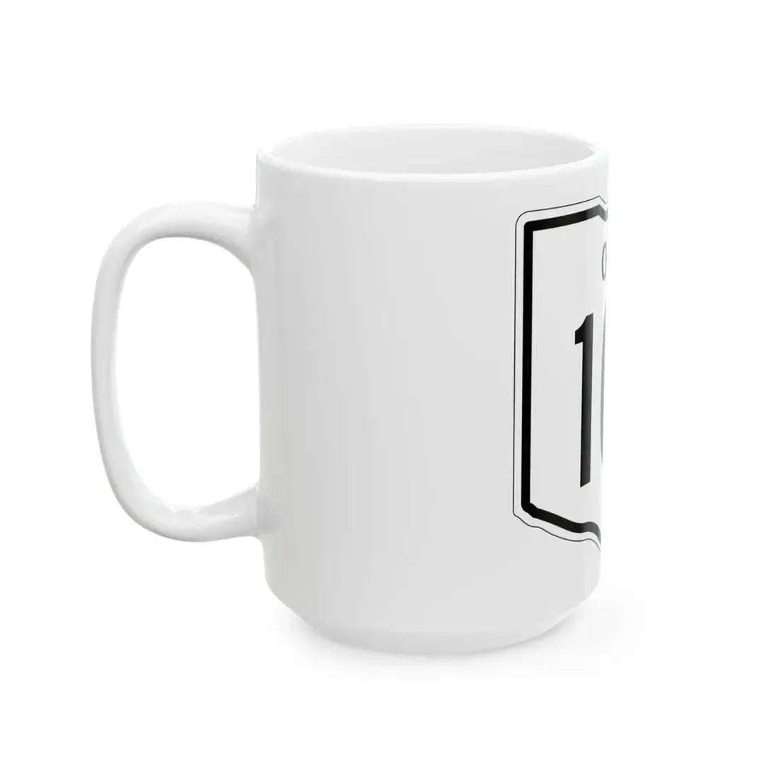 OH-102 1948 (Ohio) (Road Sign) White Coffee Mug - Go Mug Yourself