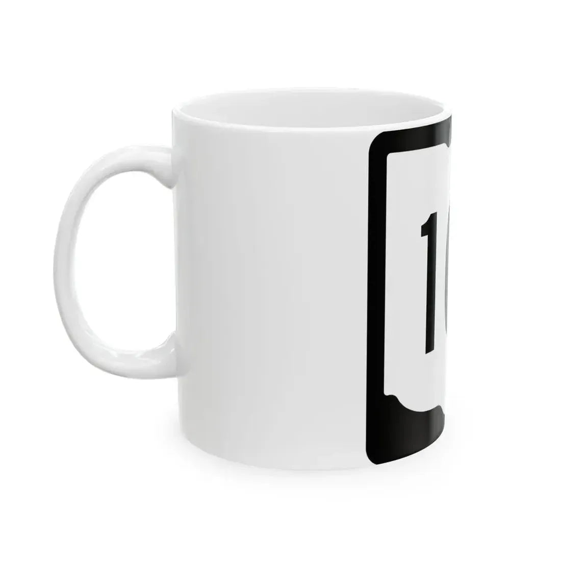 OH-103 1967 (Ohio) (Road Sign) White Coffee Mug - Go Mug Yourself