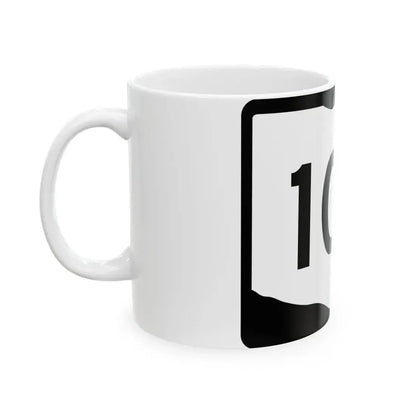 OH-103 (Ohio) (Road Sign) White Coffee Mug - Go Mug Yourself