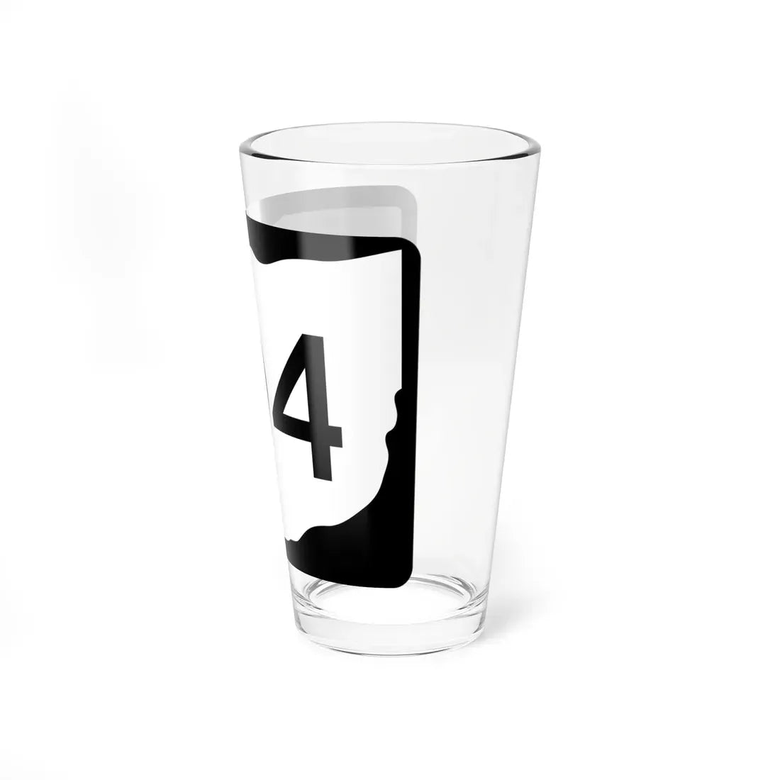 OH-104 (Ohio) (Road Sign) Pint Glass 16oz - Go Mug Yourself