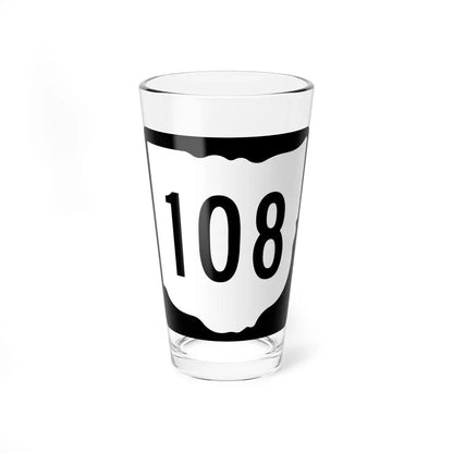 OH-108 1967 (Ohio) (Road Sign) Pint Glass 16oz 16oz - Go Mug Yourself