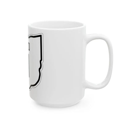 OH-11 1927 (Ohio) (Road Sign) White Coffee Mug - Go Mug Yourself