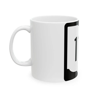OH-110 1967 (Ohio) (Road Sign) White Coffee Mug - Go Mug Yourself
