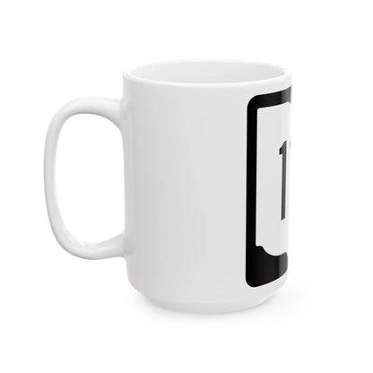 OH-110 1967 (Ohio) (Road Sign) White Coffee Mug - Go Mug Yourself