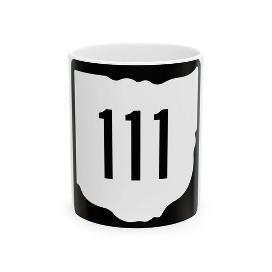 OH-111 1967 (Ohio) (Road Sign) White Coffee Mug 11oz - Go Mug Yourself