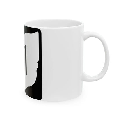 OH-111 1967 (Ohio) (Road Sign) White Coffee Mug - Go Mug Yourself