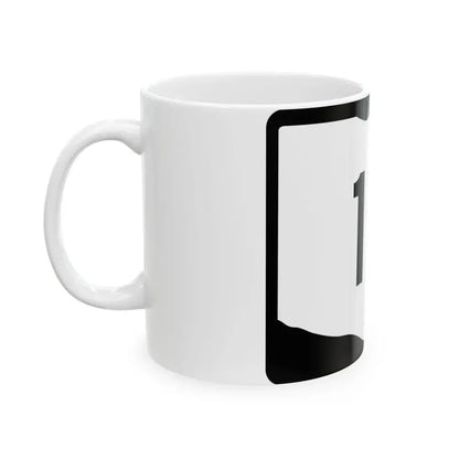 OH-111 (Ohio) (Road Sign) White Coffee Mug - Go Mug Yourself